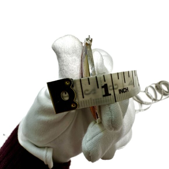 Peruvian 950 Sterling Silver Mosaic Pendant 2” | Turquoise Mother of Pearl Inlay - Picture 9 of 13